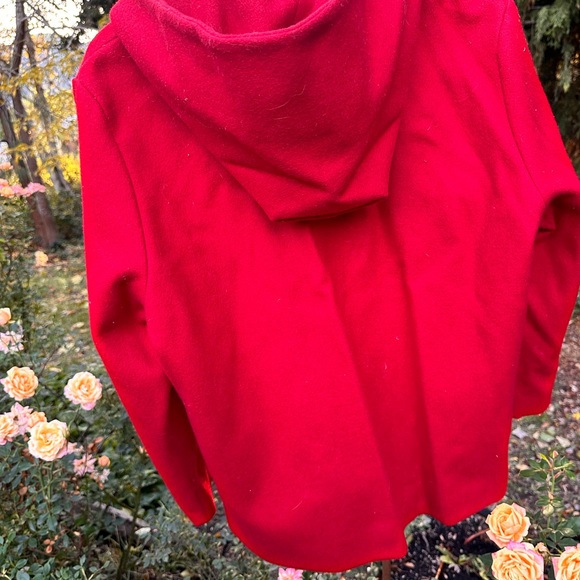 Kristen Blake Red Wool jacket - Picture 4 of 9